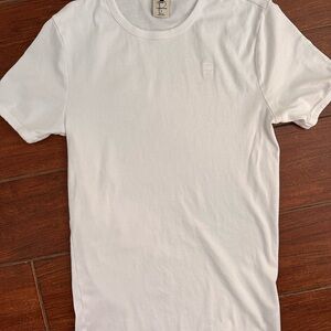 G-Star White Short Sleeve Tee